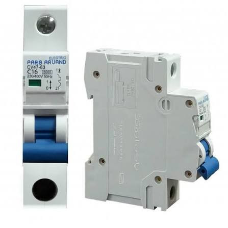 خرید فیوز مینیاتوری پارس اروند 6KV تک فاز(MCB)