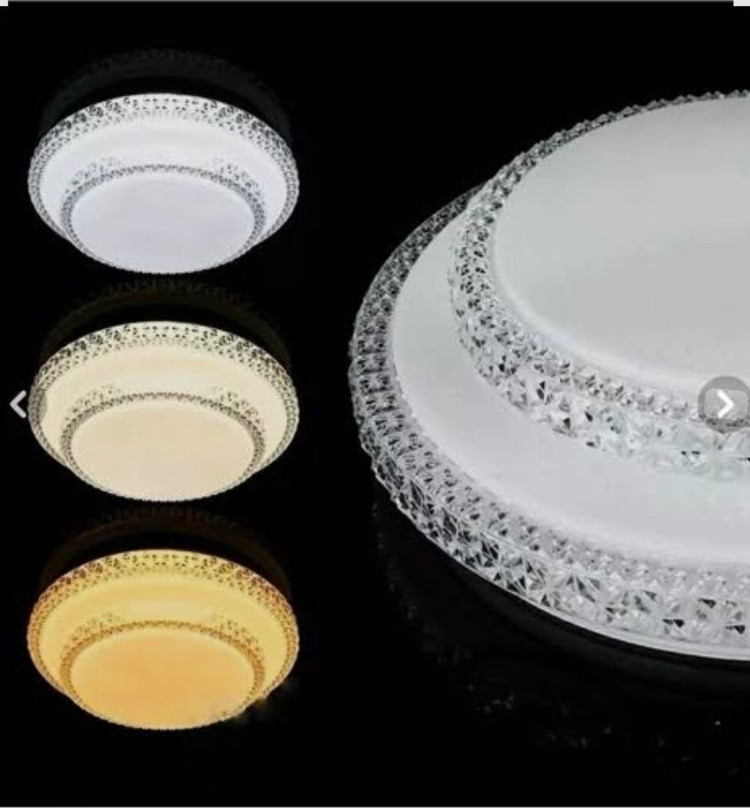 خرید لوستر سقفی دو طبقه LED سه حالته (افتابی *مهتابی*نچرال)